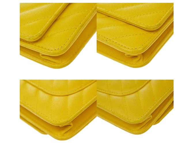Chanel Wallet on Chain Quilted Caviar Medium - vista 7