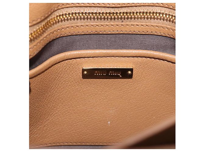 Miu Miu Madras Convertible Lock Leather Medium - Ansicht 6