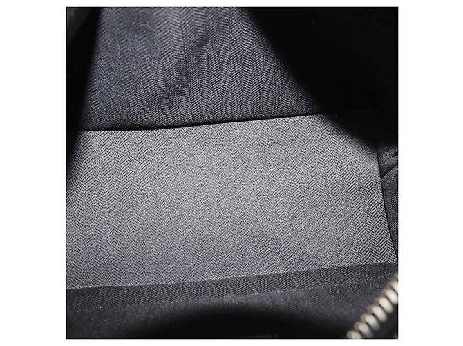 Necessaire Puzzle Fold in pelle nera Loewe - vista 5