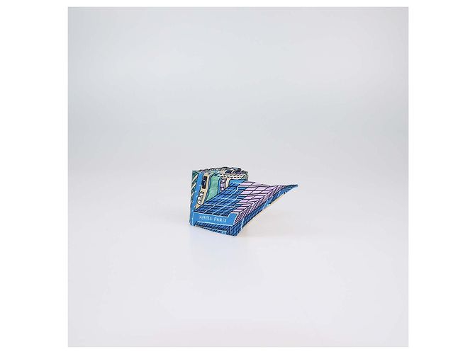 Hermès Hermes Multicolor Silk Pantin City Print Twilly - vista 3