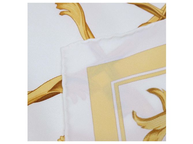 Hermès Hermes Multicolor Silk Couronnes Print Scarf 90 Seidentuch - Ansicht 3