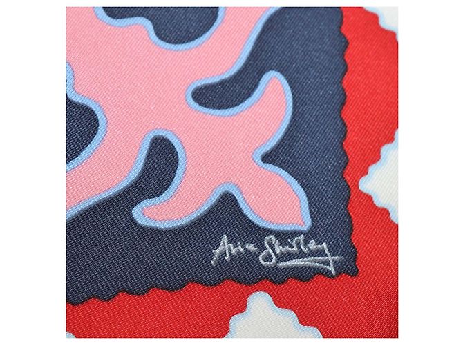 Hermès Foulard Hermes Multicolor Silk Appaloosa des Steppes 90 - vista 5