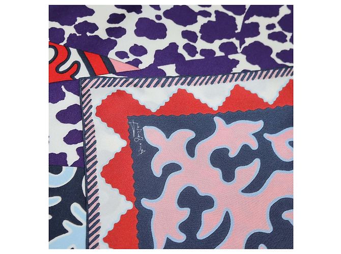 Hermès Foulard Hermes Multicolor Silk Appaloosa des Steppes 90 - vista 6