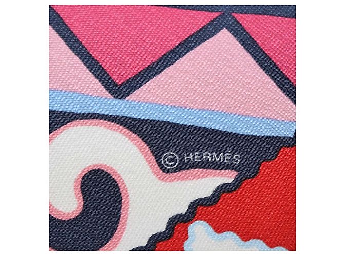 Hermès Foulard Hermes Multicolor Silk Appaloosa des Steppes 90 - vista 8