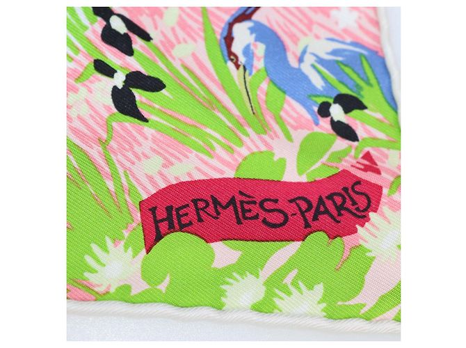 Hermès Hermes Multicolor Dans un Jardin Anglais Seidentaschentuch - Ansicht 3