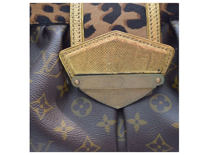Borsa Hobo Louis Vuitton Stephen Sprouse Leopard Polly Monogram M95282 - vista 13