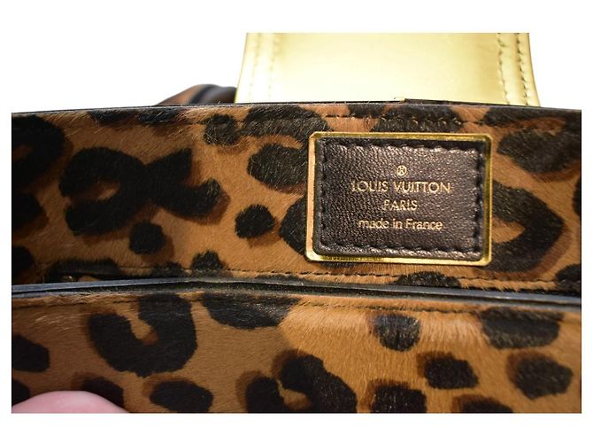 Borsa Hobo Louis Vuitton Stephen Sprouse Leopard Polly Monogram M95282 - vista 17
