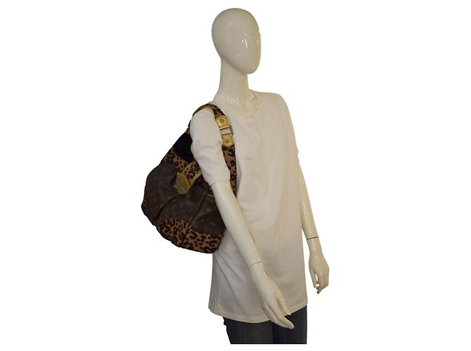 Borsa Hobo Louis Vuitton Stephen Sprouse Leopard Polly Monogram M95282 - vista 20