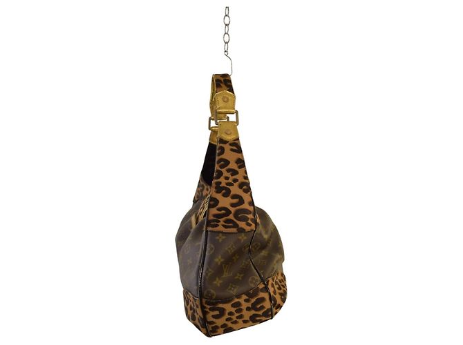 Borsa Hobo Louis Vuitton Stephen Sprouse Leopard Polly Monogram M95282 - vista 5
