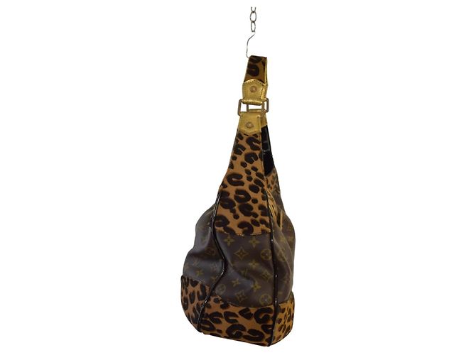 Borsa Hobo Louis Vuitton Stephen Sprouse Leopard Polly Monogram M95282 - vista 6