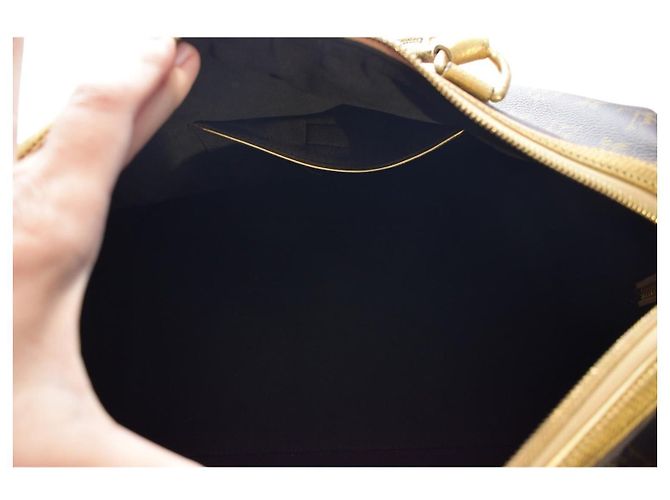 Louis Vuitton Stephen Sprouse Borsa Duffle Monogram Leopard - Oro Metallizzato - vista 14