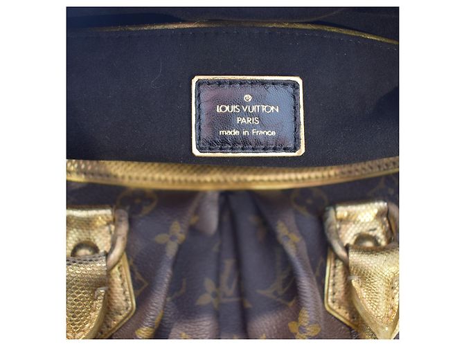 Louis Vuitton Stephen Sprouse Borsa Duffle Monogram Leopard - Oro Metallizzato - vista 15