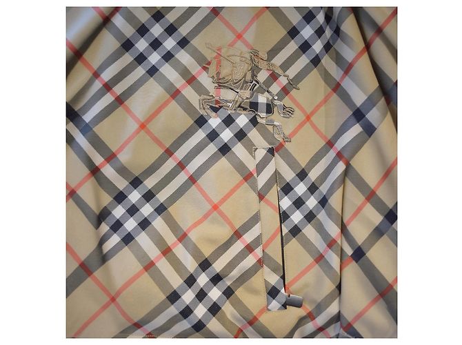 Burberry Giacca Antivento Reversibile Nova Check e Nero - vista 12