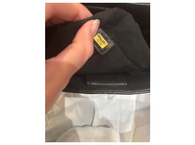 Chanel Borsa cabas trapuntata in pelle caviar nera - vista 5