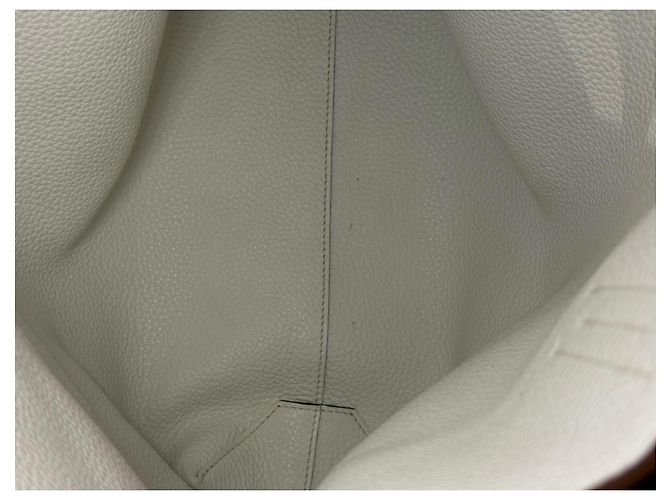Hermès Borsa Tote Reversibile in Pelle Verde e Bianca - vista 9