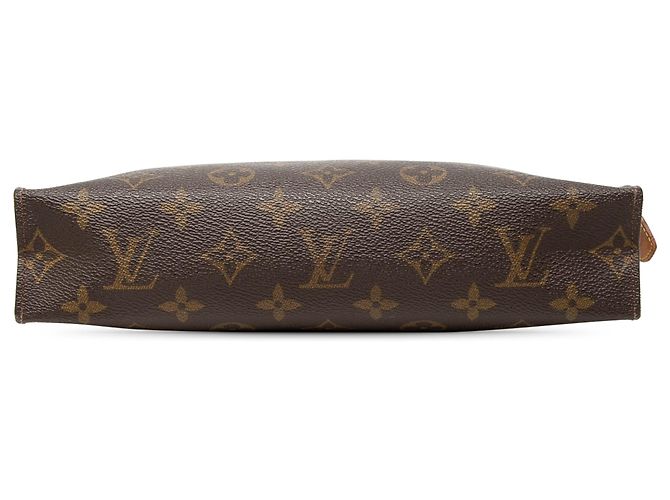 Necessaire 26 Louis Vuitton Monogram marrone Borsa clutch - vista 3