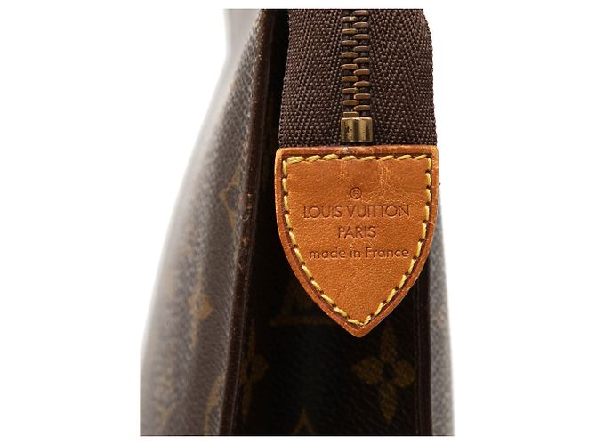 Necessaire 26 Louis Vuitton Monogram marrone Borsa clutch - vista 5