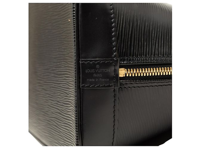 Borsa Louis Vuitton Epi Alma PM Nera - vista 5