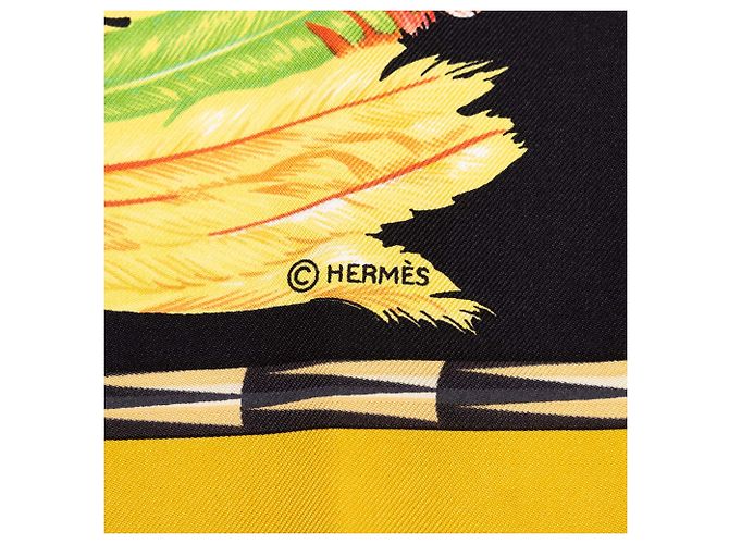 Hermès Brazil Seidentuch Multi 90 - Ansicht 4