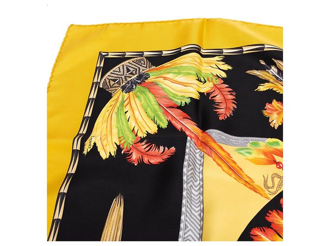 Hermès Brazil Seidentuch Multi 90 - Ansicht 7
