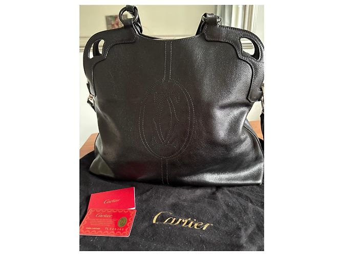 Borsa in pelle Cartier Marcello - vista 2