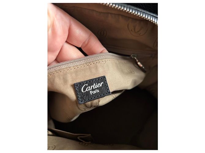 Borsa in pelle Cartier Marcello - vista 3