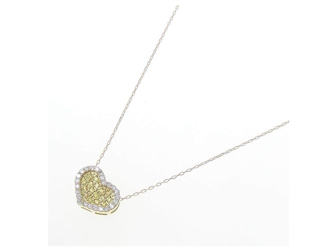 Autre Marque Collana Au750 Zaffiro e Diamante - vista 2