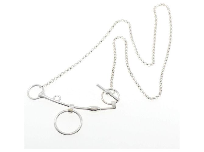 Hermès Collar Hermes Mall De Brid 925 Silver - vista 6