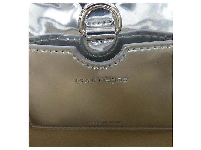 Autre Marque Borsa a tracolla in pelle Courreges - vista 5