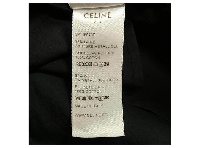 Céline Hose aus Textil in Schwarz - Ansicht 3