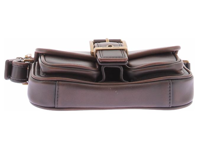 Michael Kors Braune Ledertasche "Colby" - Ansicht 6