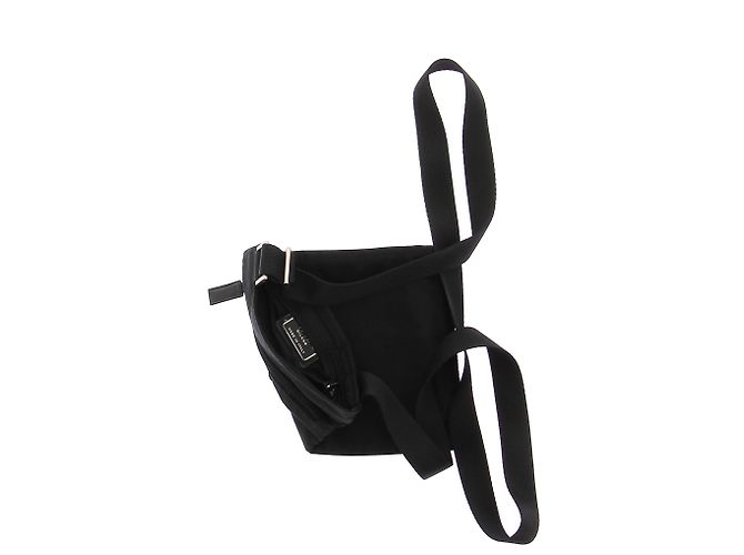 Prada Piccola borsa a tracolla in nylon nero - vista 3