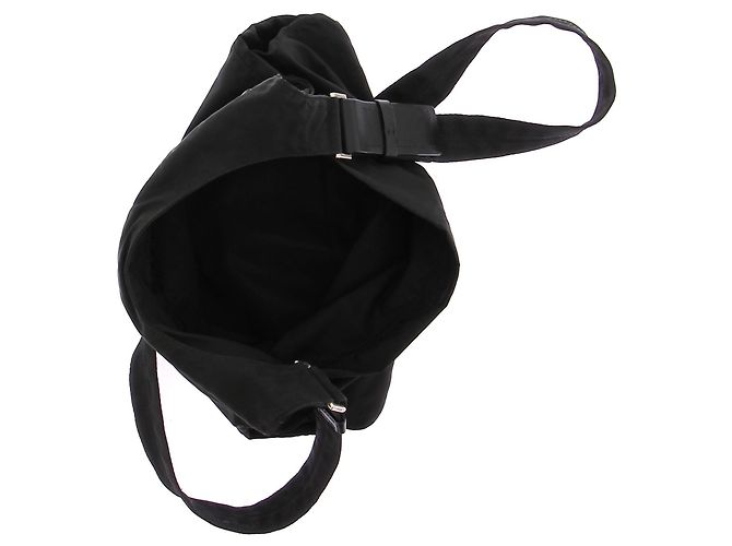 Prada Borsa a tracolla in nylon nero - vista 3