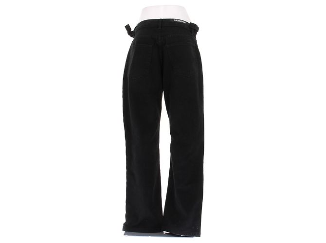 Vaqueros rotos negros Balenciaga - vista 2
