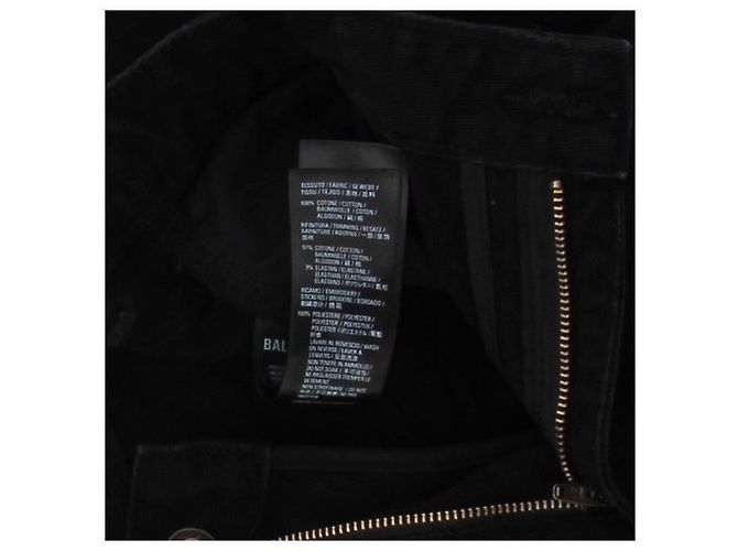Vaqueros rotos negros Balenciaga - vista 6