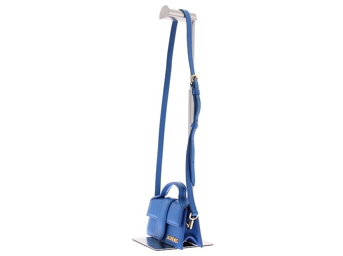 Jacquemus Borsa Mini Bambino in pelle blu - vista 2