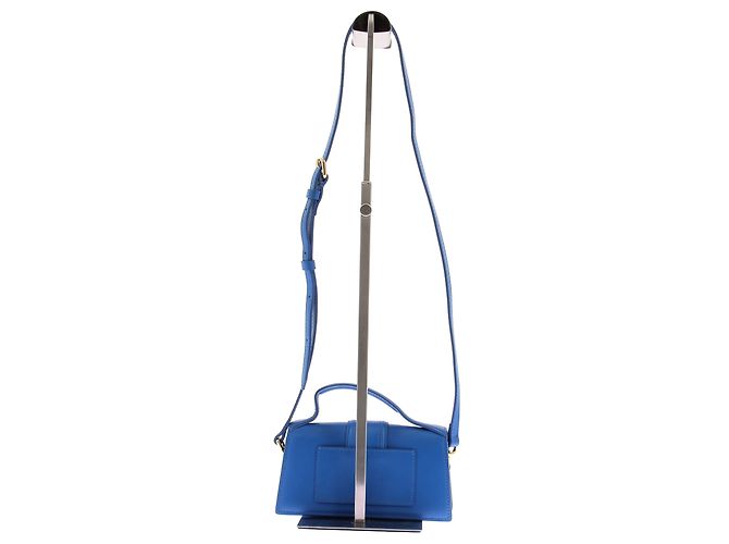 Jacquemus Borsa Mini Bambino in pelle blu - vista 3