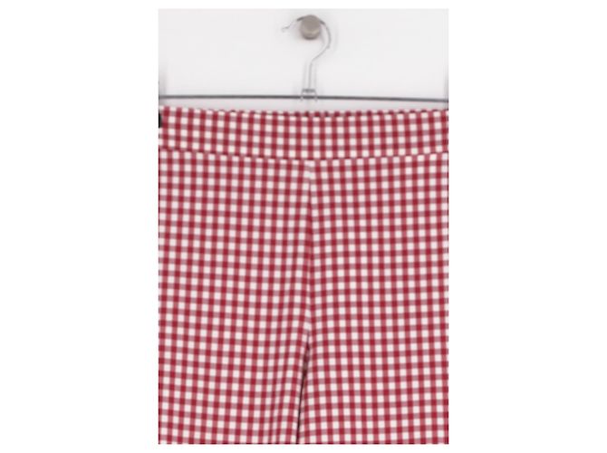 Guess Pantalones de algodón rojos - vista 3