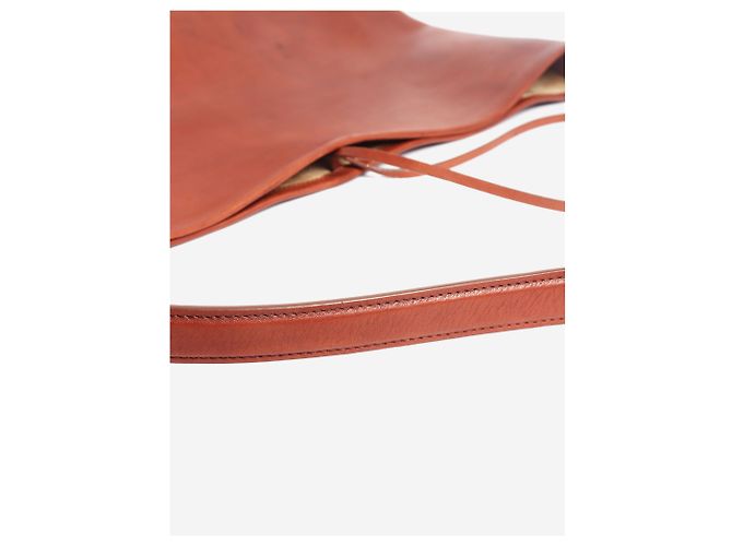 The row Schultertasche aus braunem Leder - Ansicht 10