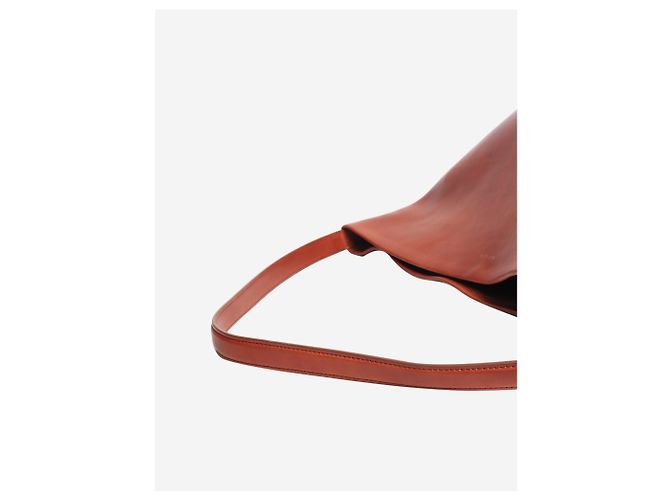 The row Schultertasche aus braunem Leder - Ansicht 5