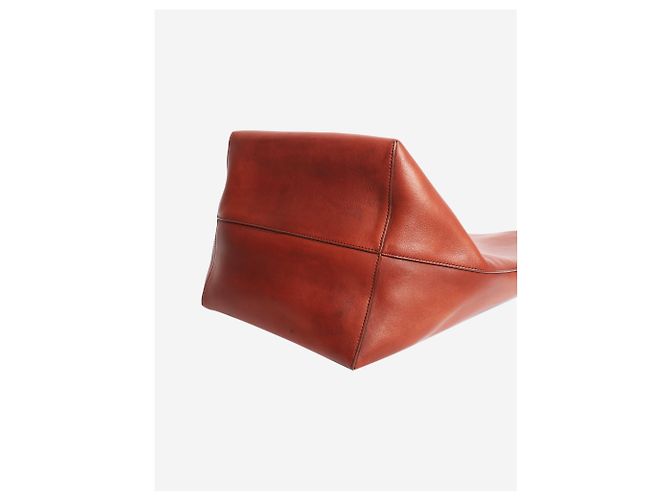 The row Schultertasche aus braunem Leder - Ansicht 9