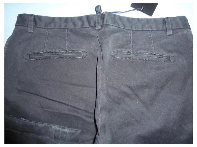 Dsquared2 Schwarze Baumwoll-Twill-Hose - Ansicht 7
