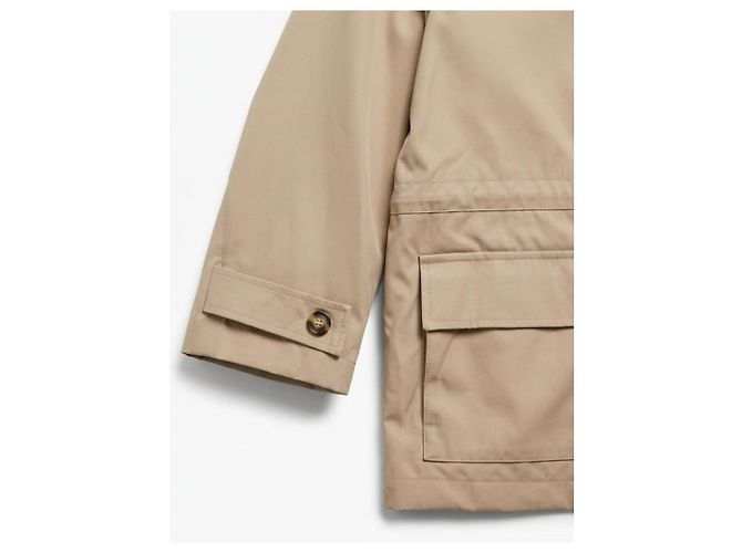 Zapa Parka de algodón beige - vista 3