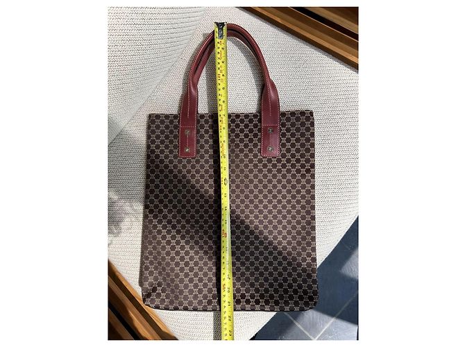 Céline Celine Monogram Canvas Shopper Braun - Ansicht 10