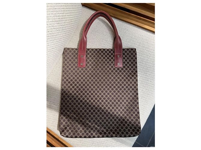 Céline Celine Monogram Canvas Shopper Braun - Ansicht 2