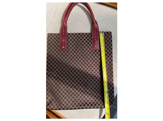 Céline Celine Monogram Canvas Shopper Braun - Ansicht 7