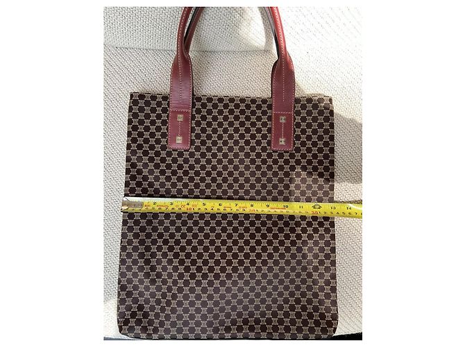 Céline Celine Monogram Canvas Shopper Braun - Ansicht 8