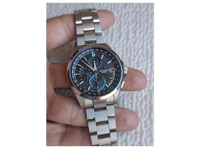 Relógio Casio Oceanus OCW-T2600-1AJF Titanium Tough Solar - vista 10