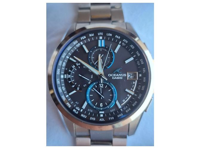 Relógio Casio Oceanus OCW-T2600-1AJF Titanium Tough Solar - vista 2