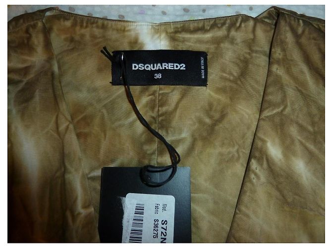 DSquared2 Top Tie-Dye in Cotone Multicolore 38 IT - vista 4